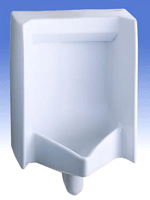 grape float urinal sealant, green water