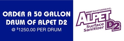 alpet d2 surface sanitizer disinfectant,