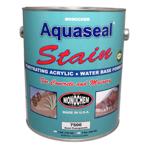 Aquaseal Stain for concrete