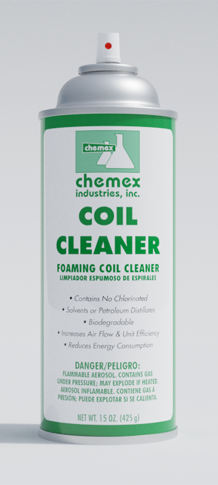 Coil cleaner for evaporative and condenser coils