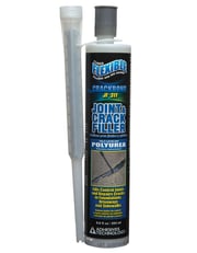 Crackbond fills interior control joints Crackbond fills interior control joints