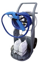 Dial a Chem Mobile Cart, cleaning and sanitizing system