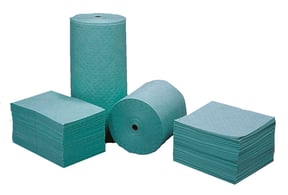 Hazmat pads and rolls, spill kit