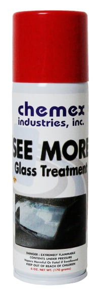 repels hard water, glass treatment will improve your visibility