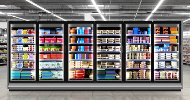 Supermarket frozen food section 1