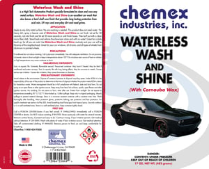 waterless vehicle wash