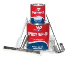 epoxy WP-70 anti-slip floor treatment